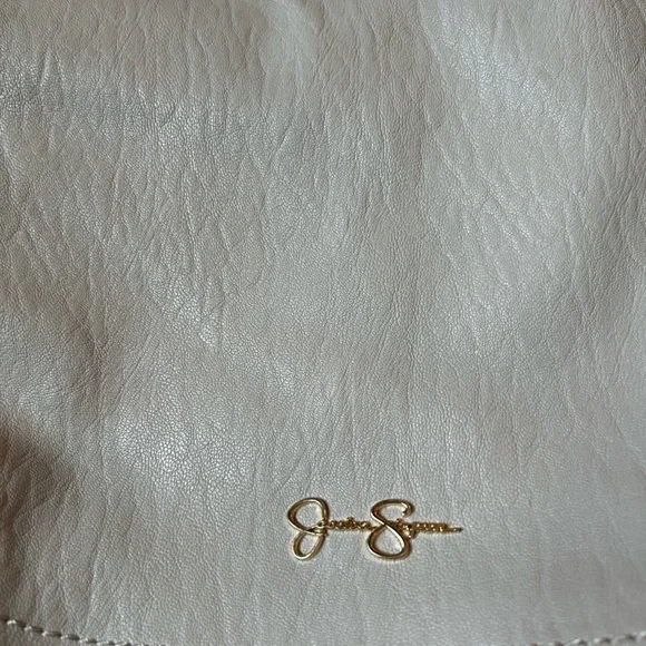 Jessica Simpson Gray Shoulder Bag with Metallic Detail - Picture 2 of 11